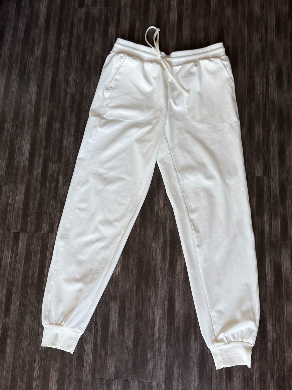 Rachel Zoe White Jogger Pants size small
